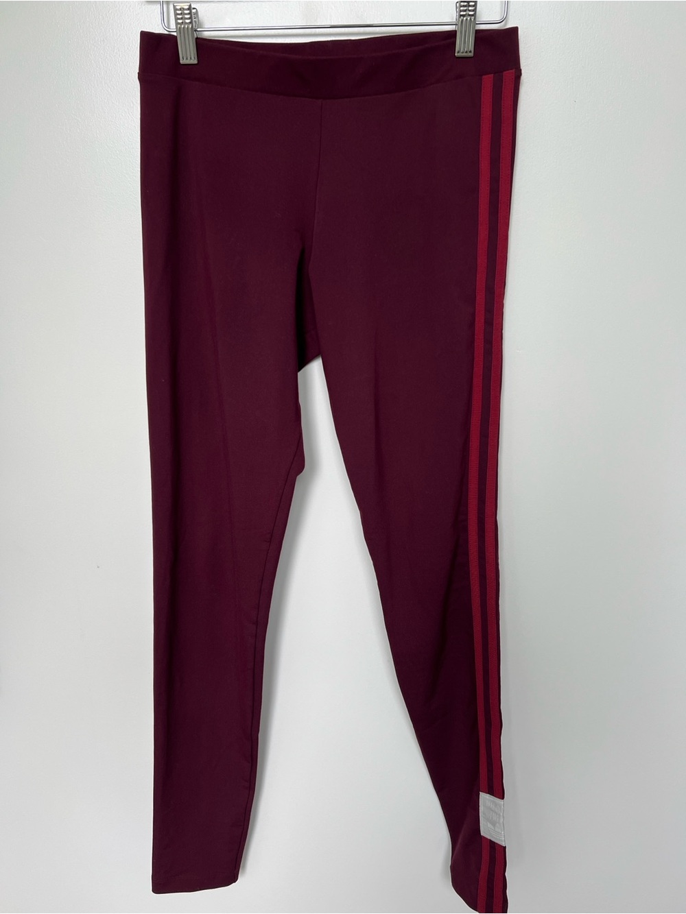 Adidas women’s leggings maroon